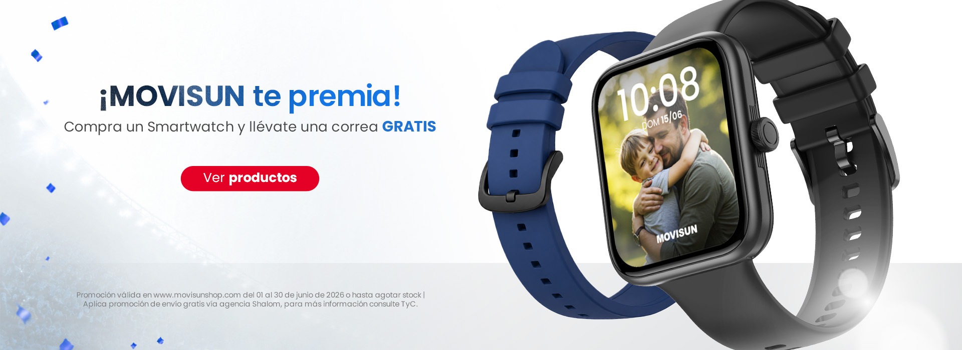Compra un Smartwatch y llévate una correa Gratis